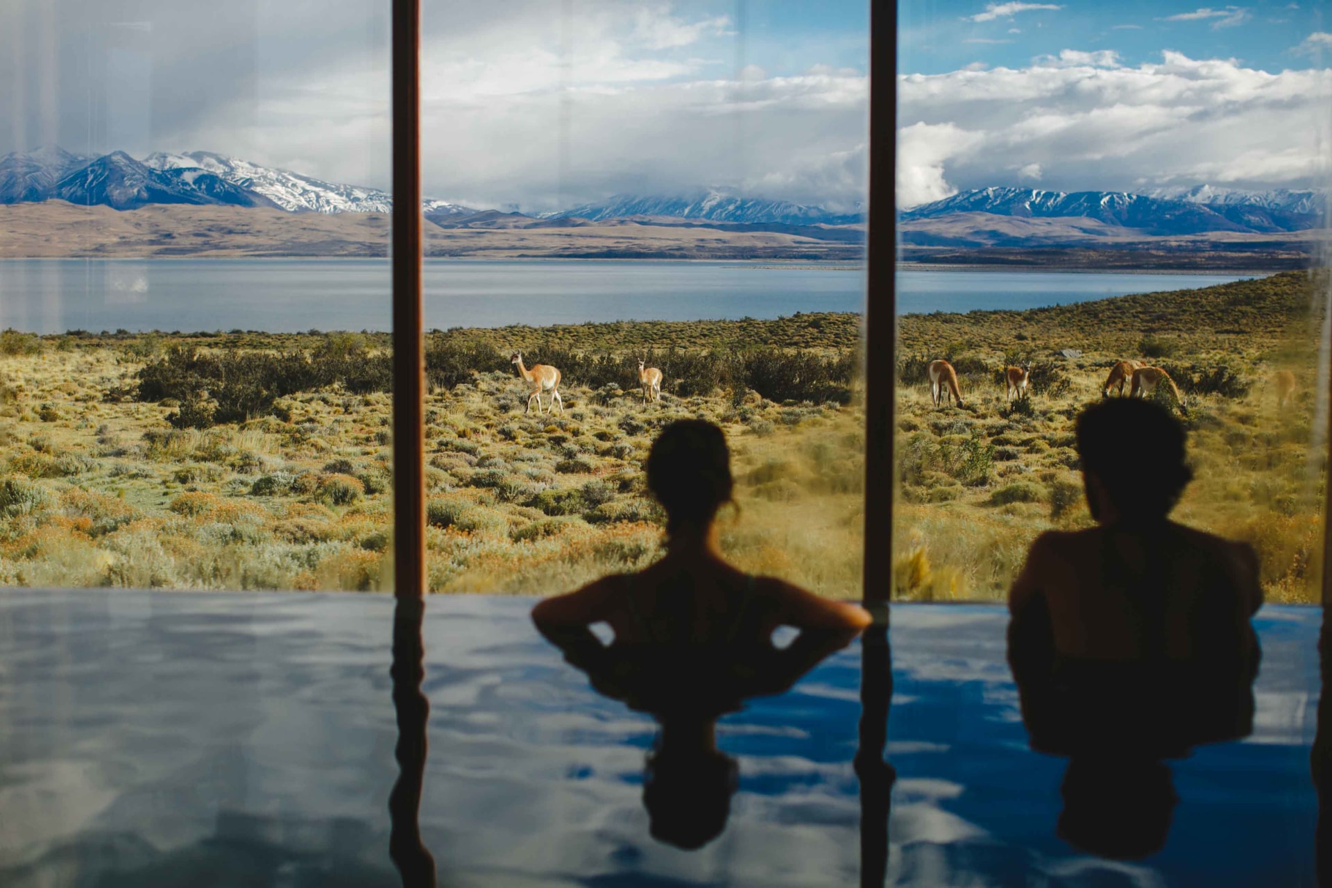 Innenansicht des Spabereichs des Tierra Atacama